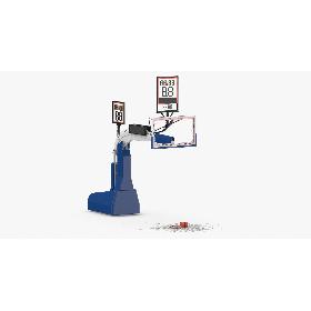 3D Basketball Board Breaking Pose 04